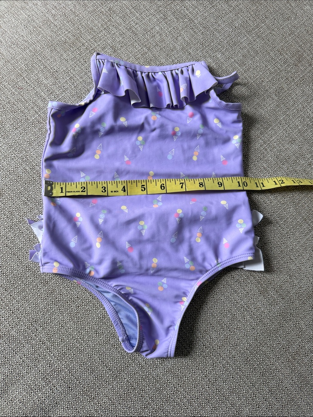 GAP Lavender Baby One-Piece with Pastel Ice Cream Accents